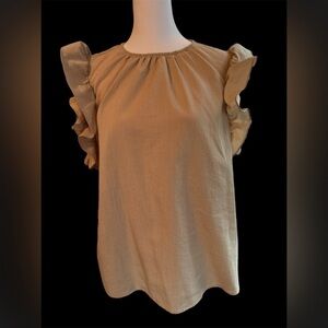 Amazon Brand Beige dress shirt